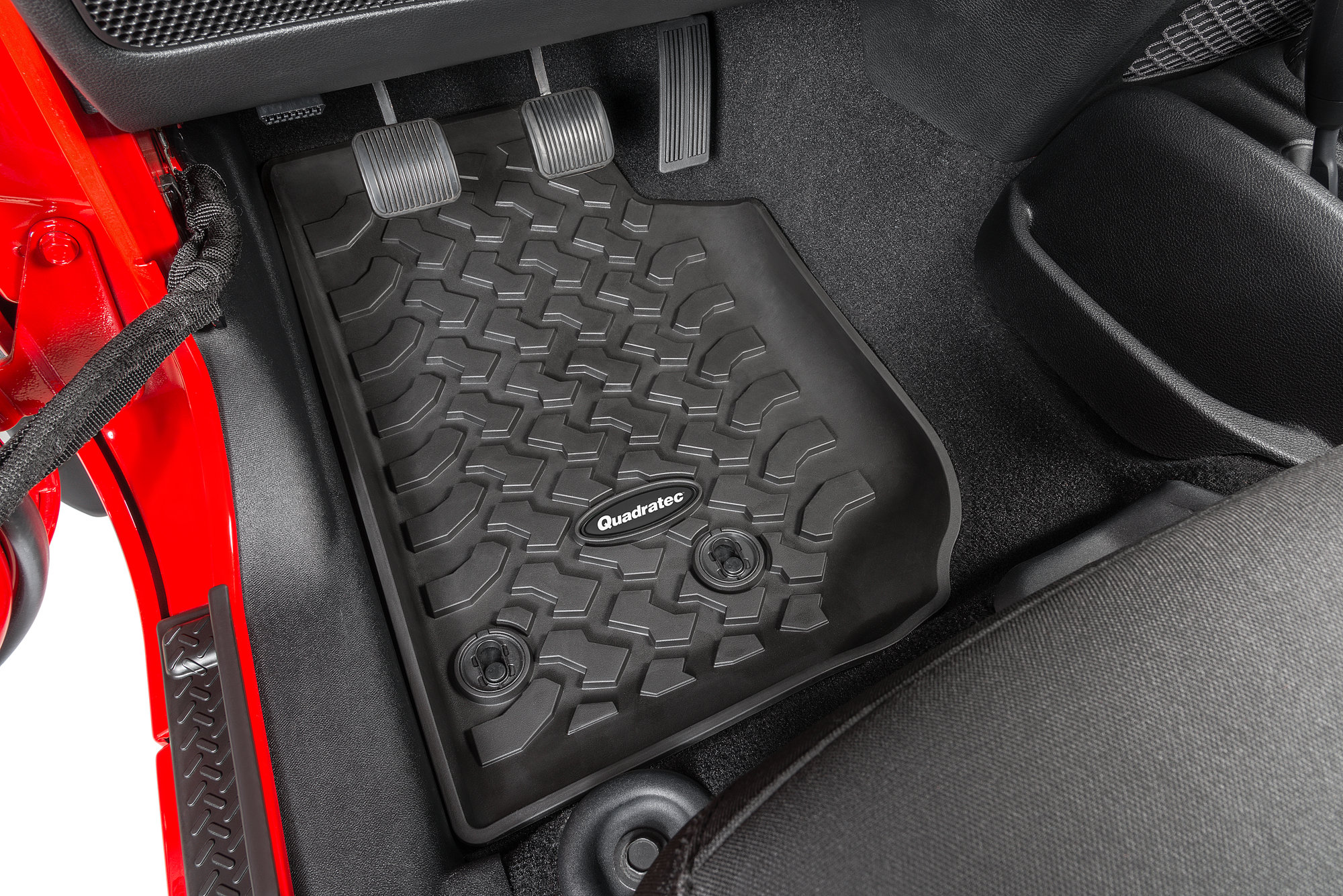 Quadratec 14254 0311 Ultimate All Weather Front Floor Liners for 1418